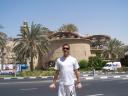 Dean Outside of Wild Wadi Water Park