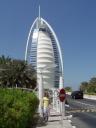 Gavin in front of Burj Al Arab