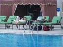 Dean and Maria Kicking Back By The Pool