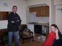 Dean and Clare in the Apartment